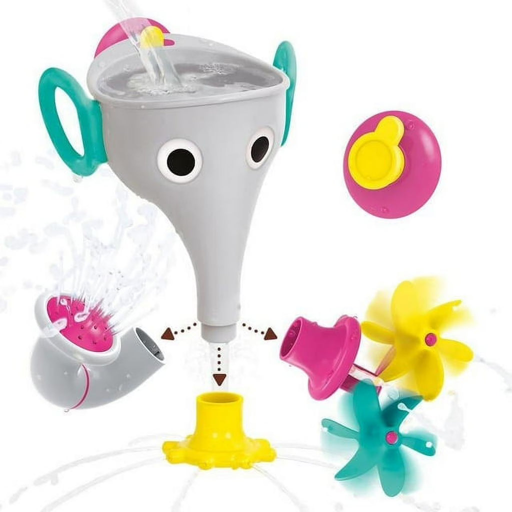 Blue Bath Toy with Interchangeable Trunk Accessories J184