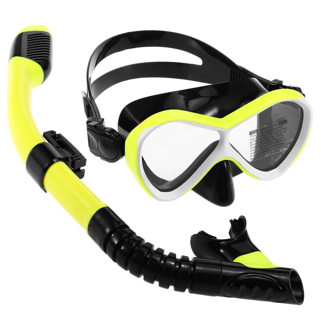 Kids Swimming Goggles with Dry Snorkel Tube Set L855