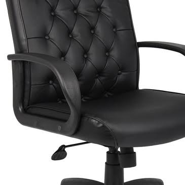 Black Tufted Executive Chair M310