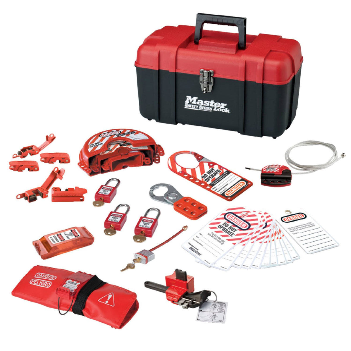 Personal Safety Lockout Kit, Valve & Electrical Focus H463756