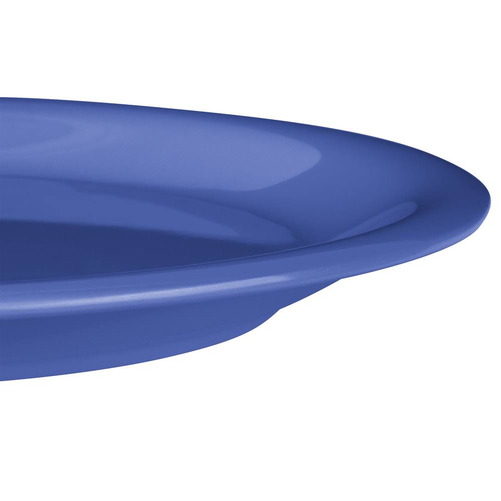 Ocean Blue 9x22 Melamine Dinner Plate J2853