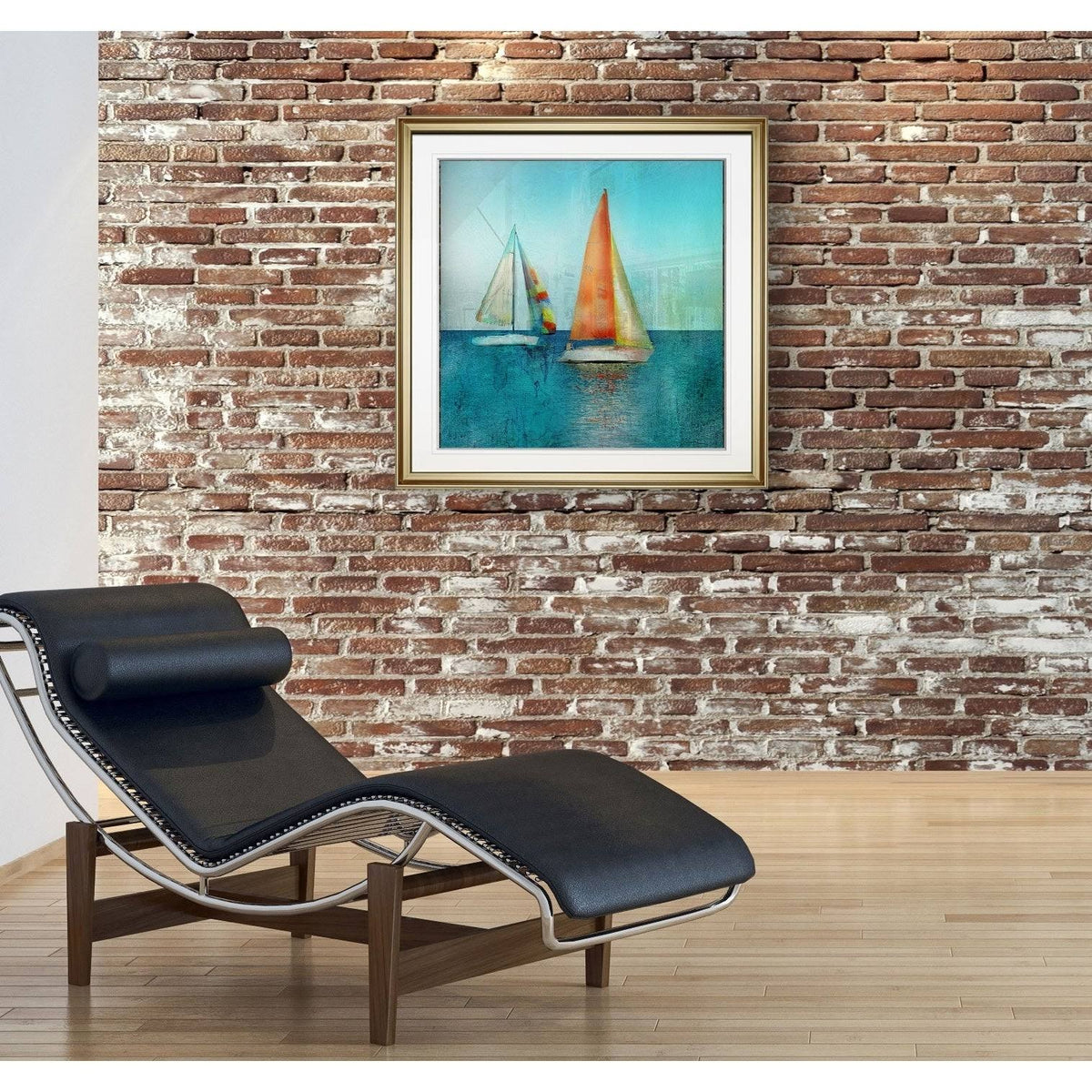 Framed Giclee Print 34x34 I915