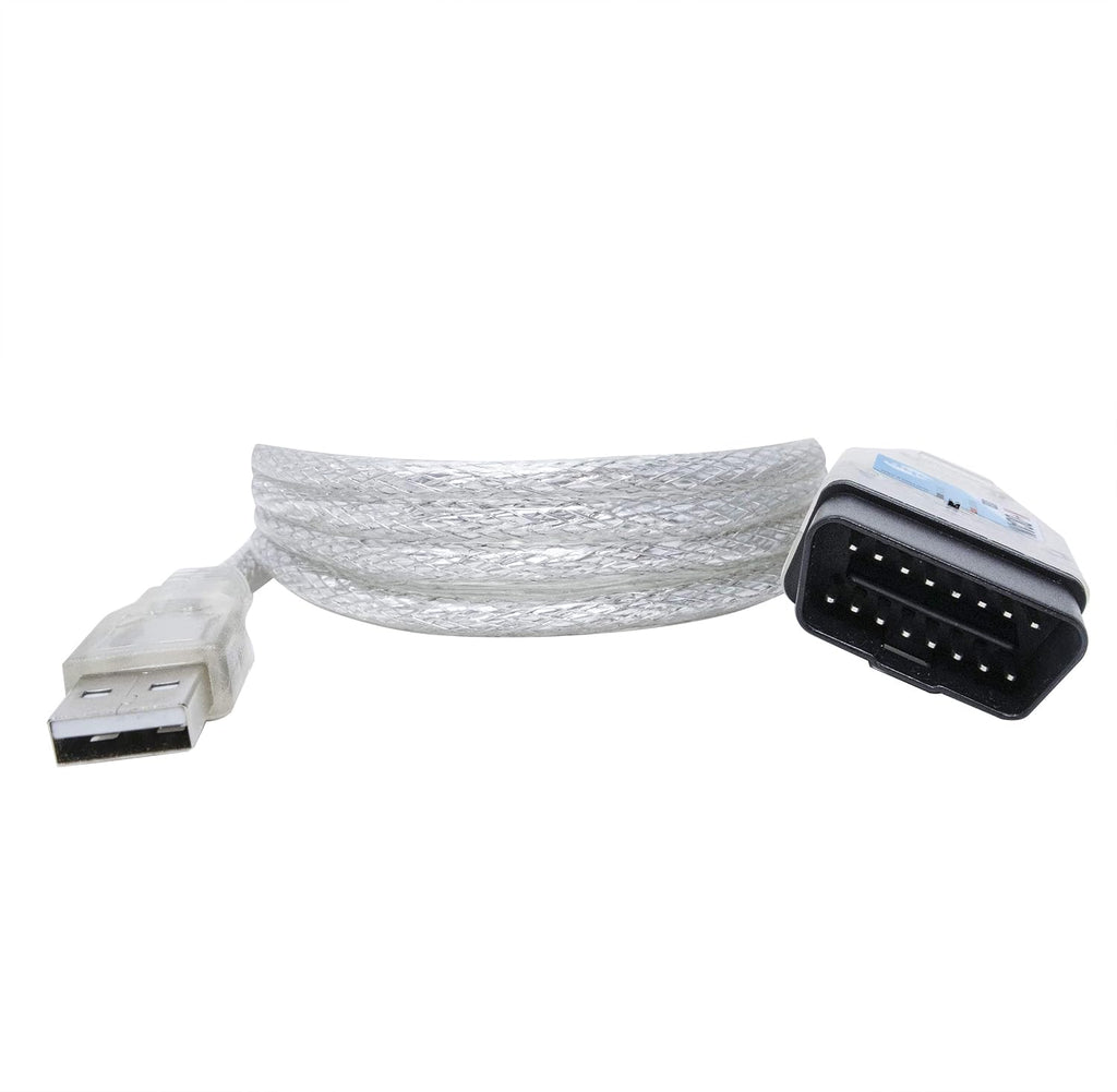 OBD2 USB Cable for BMW E-Chassis Models 1998-2016, Pack of 2 U360