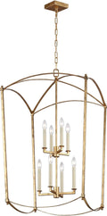 5-Light Antique Guild Candle Chandelier A451054