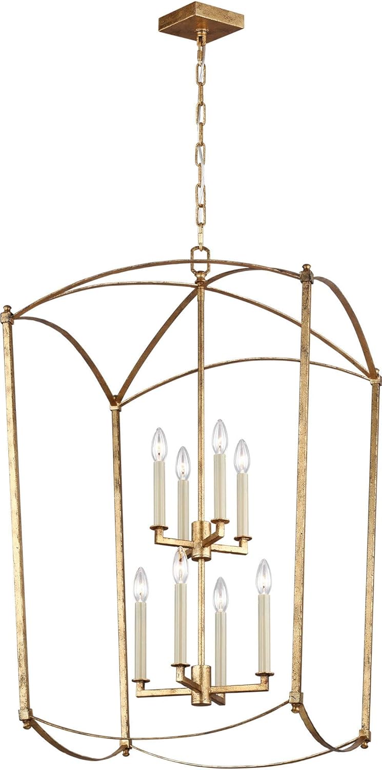 5-Light Antique Guild Candle Chandelier A451054