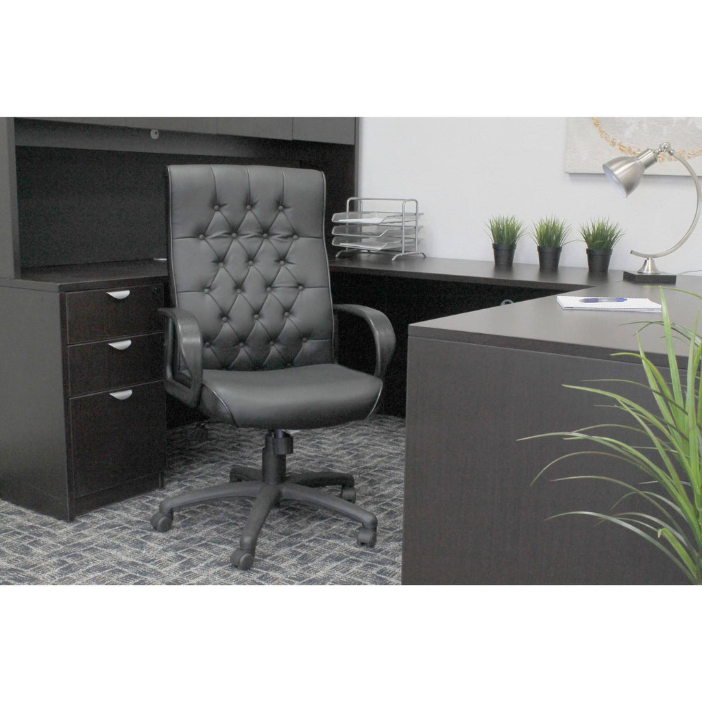 Black Tufted Executive Chair M310
