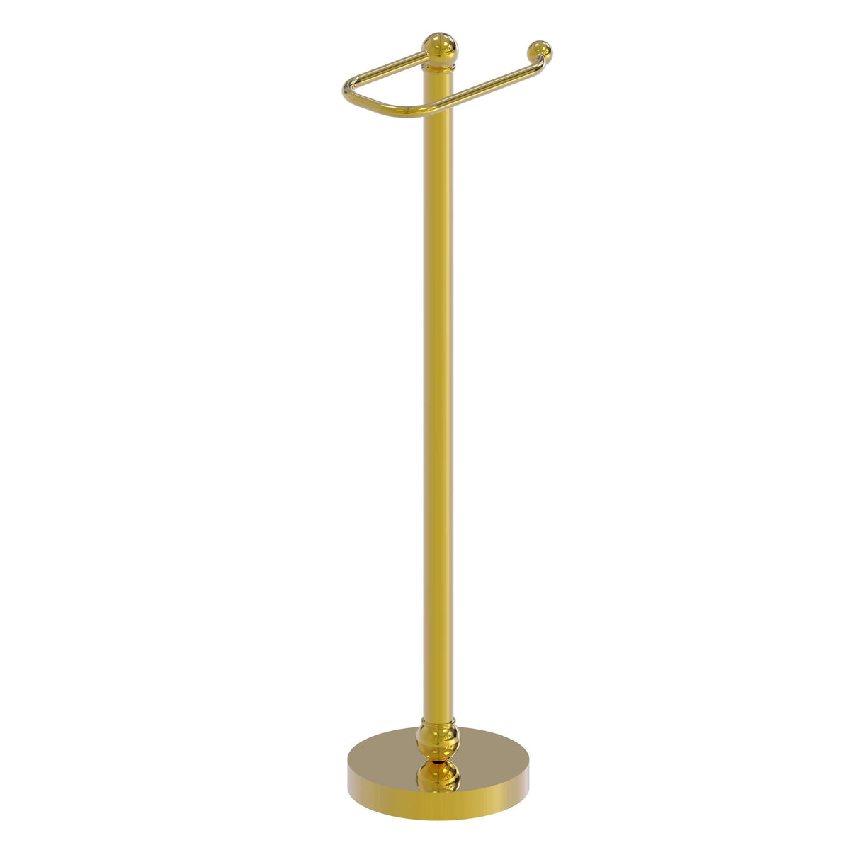 Polished Brass Standing Toilet Tissue Holder K99716