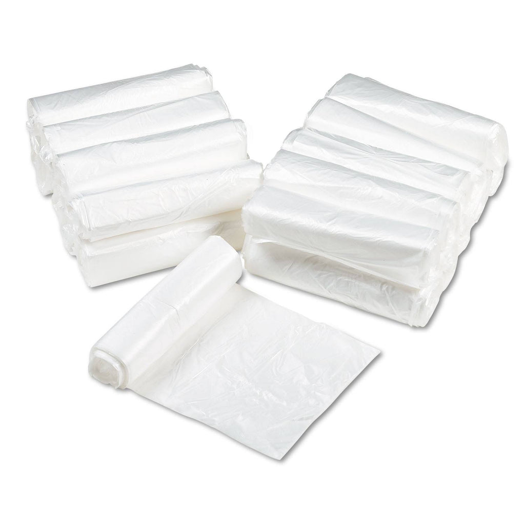 High Density Can Liners 31-33gal 11 Microns 33 x 40 Natural 500/Carton P210613