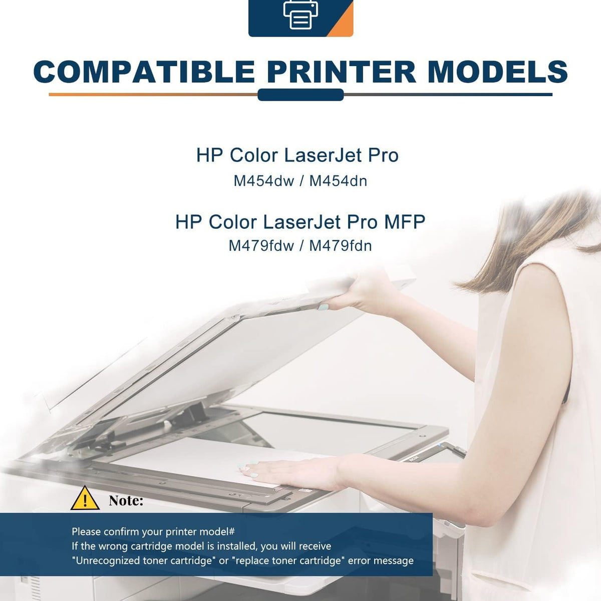 Compatible 414A Toner Cartridges 4-Pack for HP 414 Printer Ink P85059
