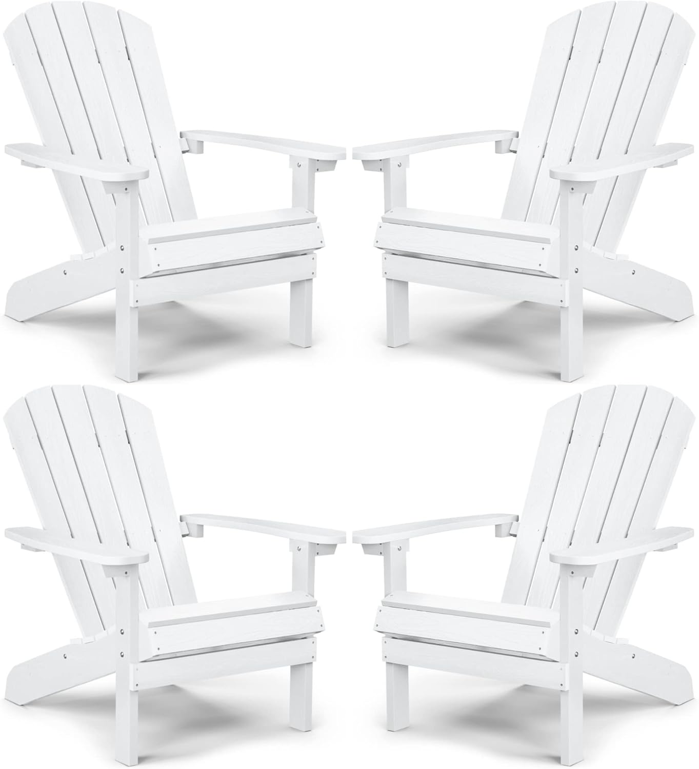 Blue Plastic Adirondack Chair R89887