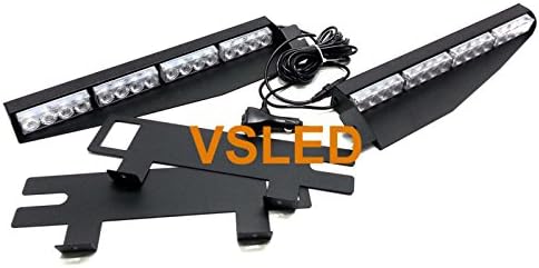 Pack of 2 LED Emergency Beacon Light Bar K667932