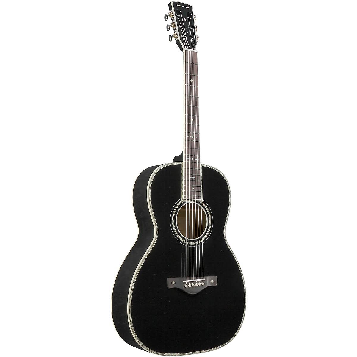 Black Grand Concert Acoustic Guitar K8020