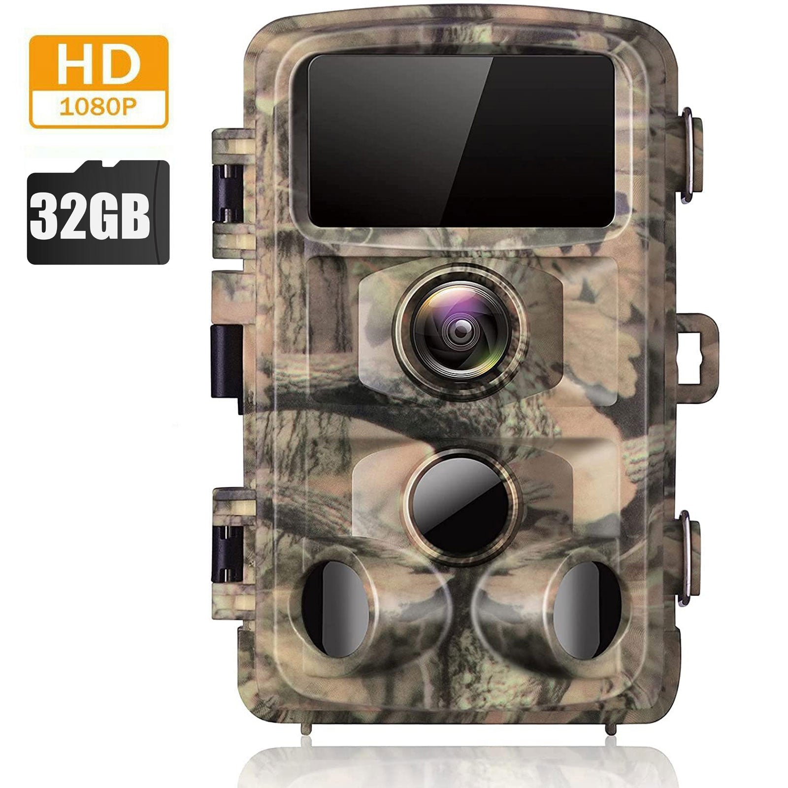 1080P Waterproof Game Camera with Night Vision and SD Card Z1624