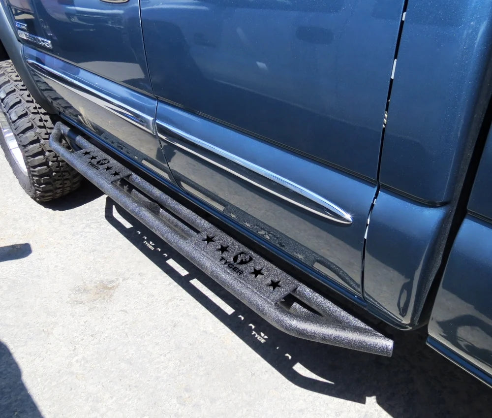 Side Step Rails Running Boards for Chevy Silverado GMC Sierra Double Cab E29552