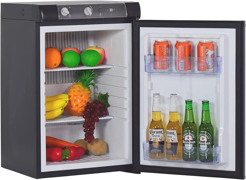 Black 3 Way Propane Refrigerator 2.1 Cu.Ft T697