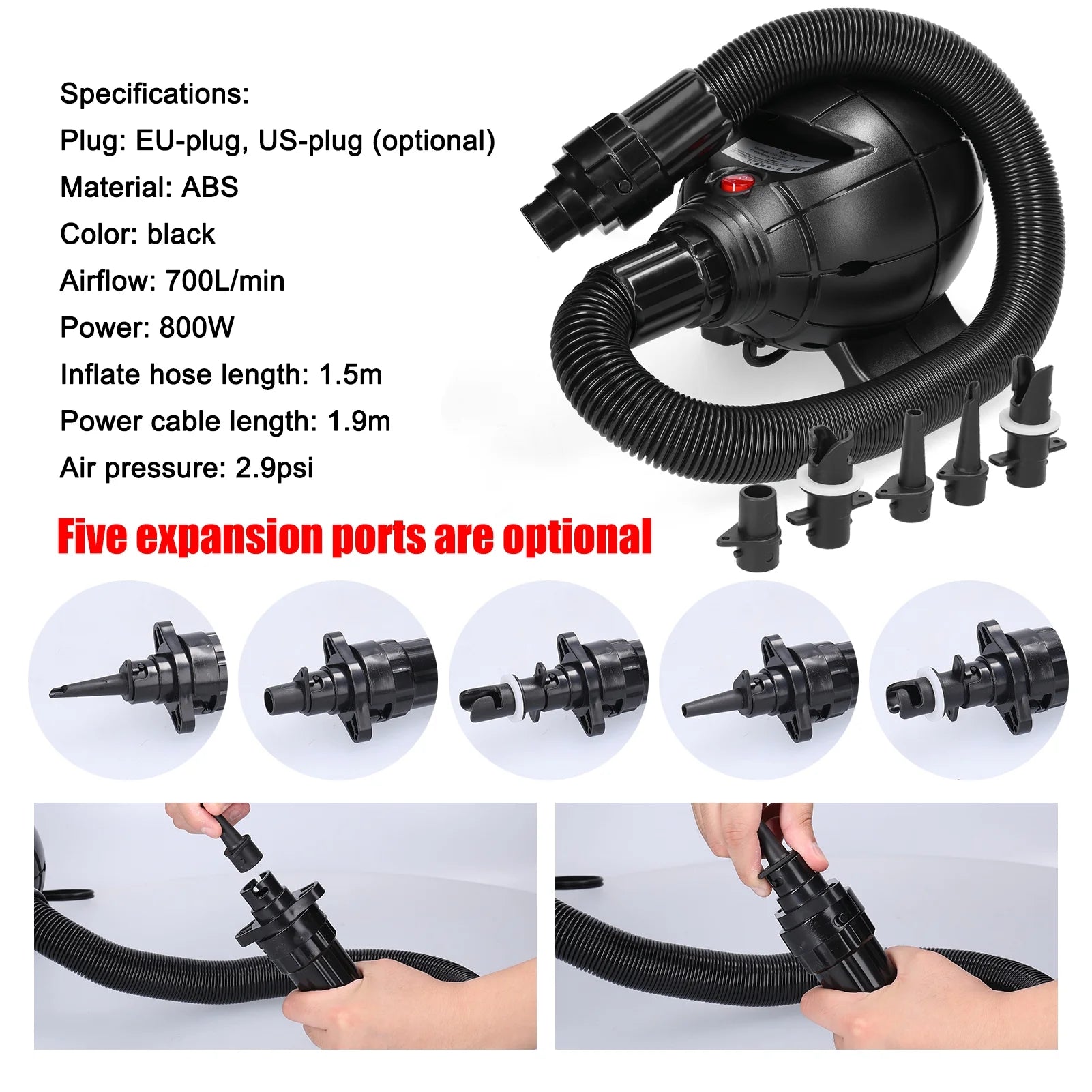 800W Electric Air Pump B97479