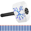 Thor Battle Hammer Toy Shooting Game Soft Bullet I637