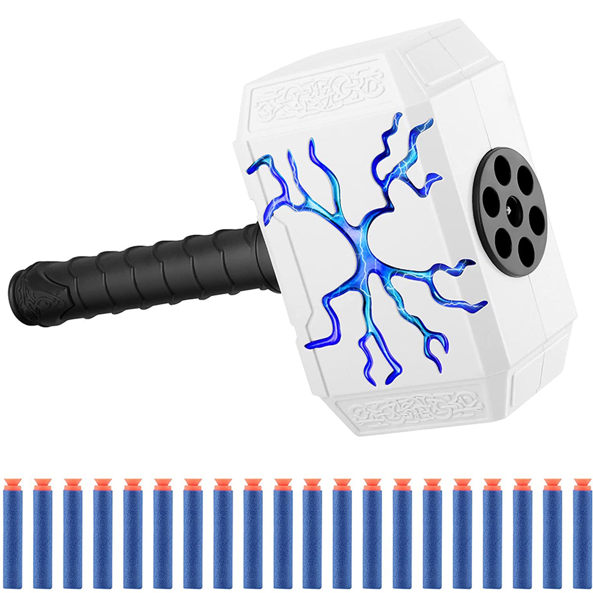 Thor Battle Hammer Toy Shooting Game Soft Bullet I637