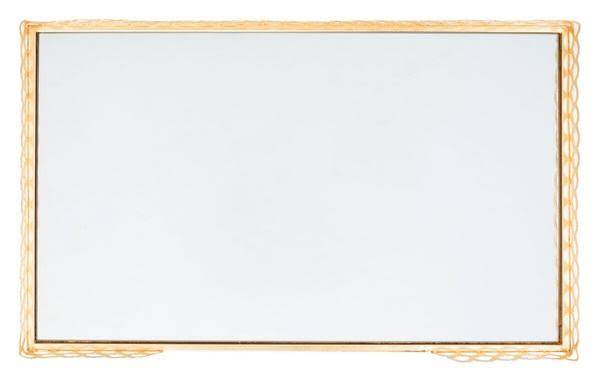 Gold Leaf 2 Shelf Table M5270