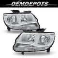 Chrome Halogen Headlights for Chevy Colorado P460