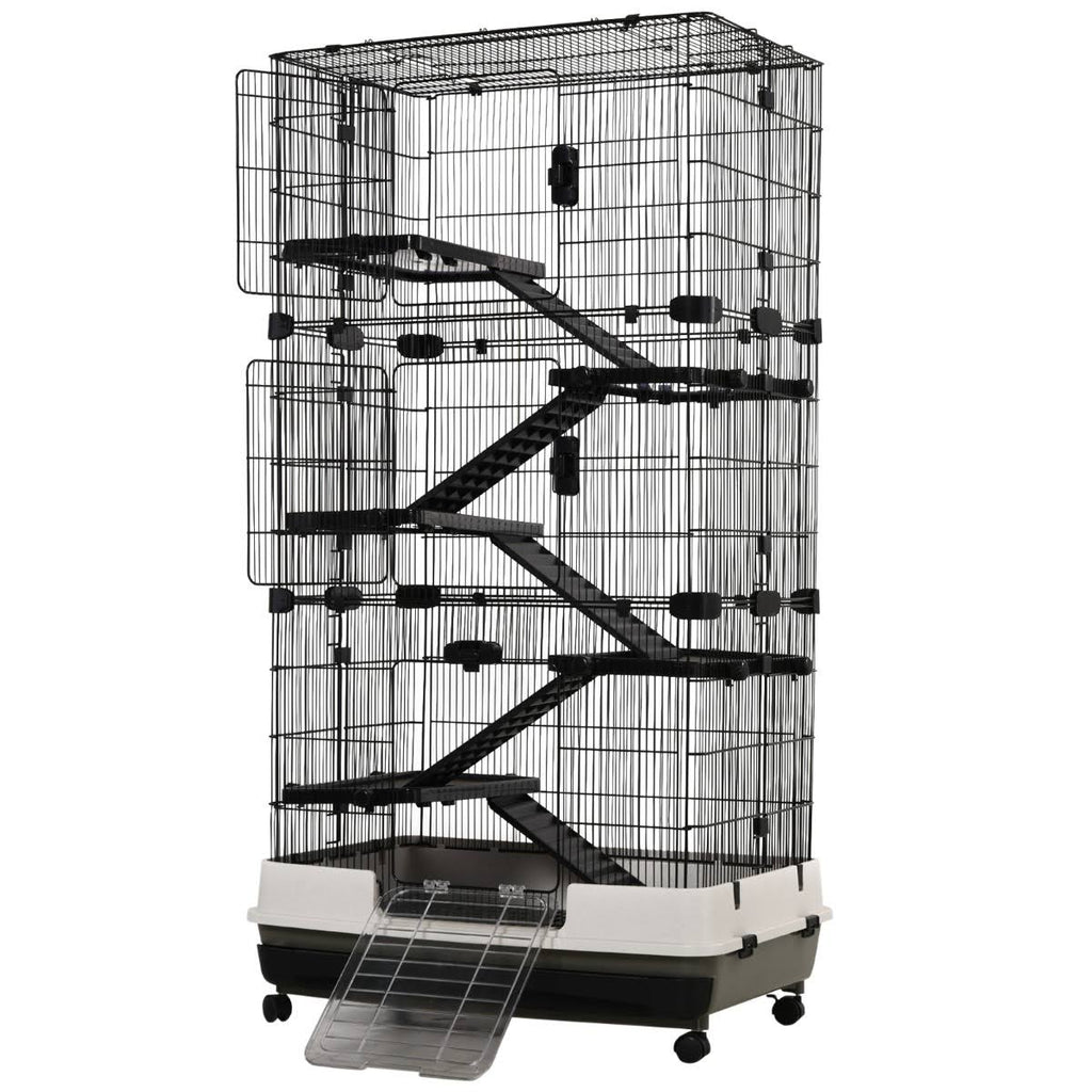5-Tier Rolling Small Animal Rabbit Cage S901