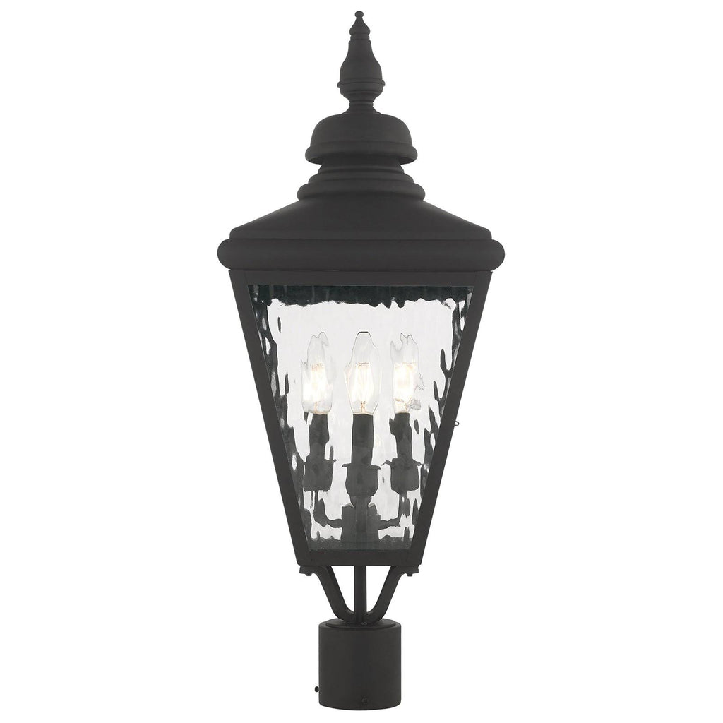 Antique Brass Post-Top Lantern J528538