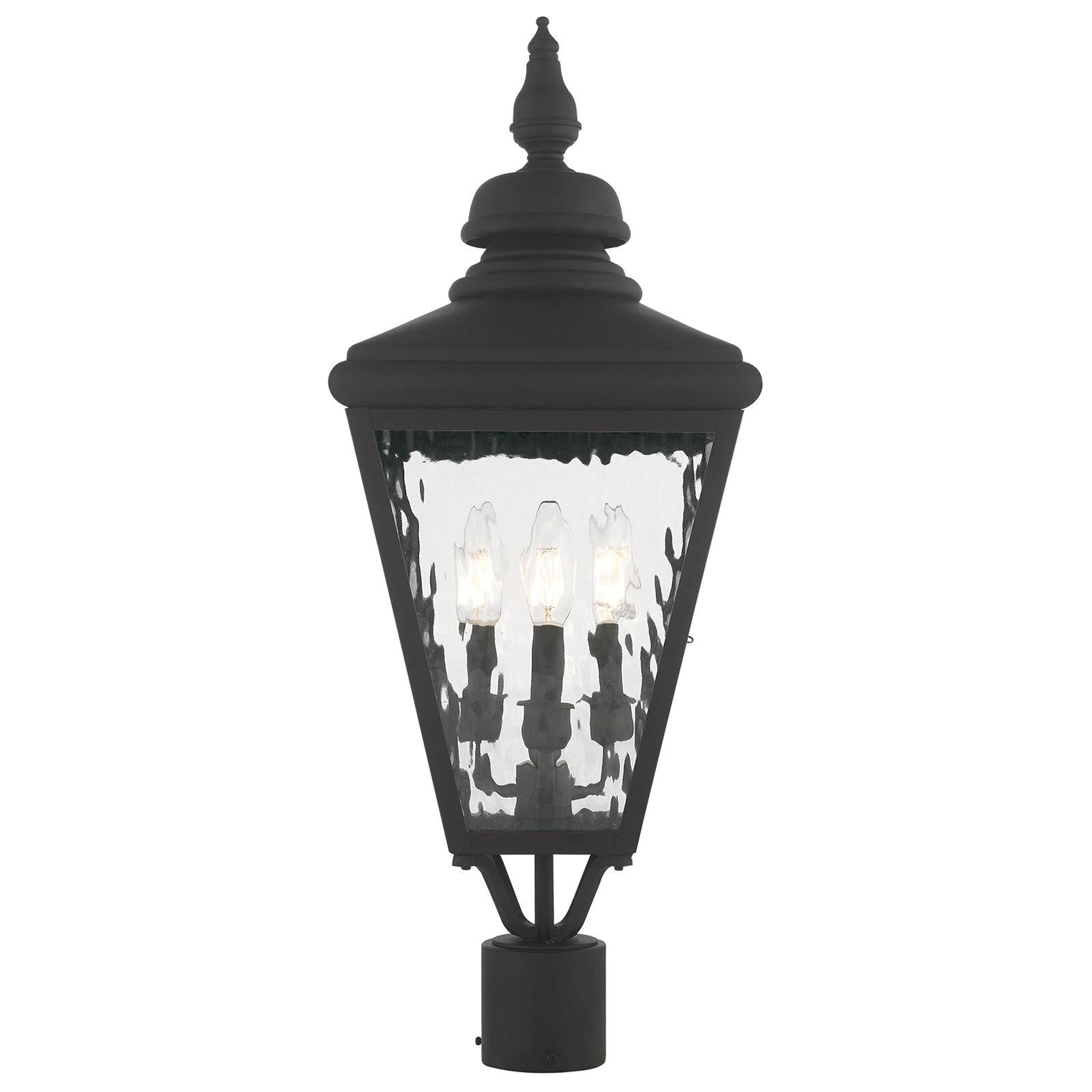 Antique Brass Post-Top Lantern J528538