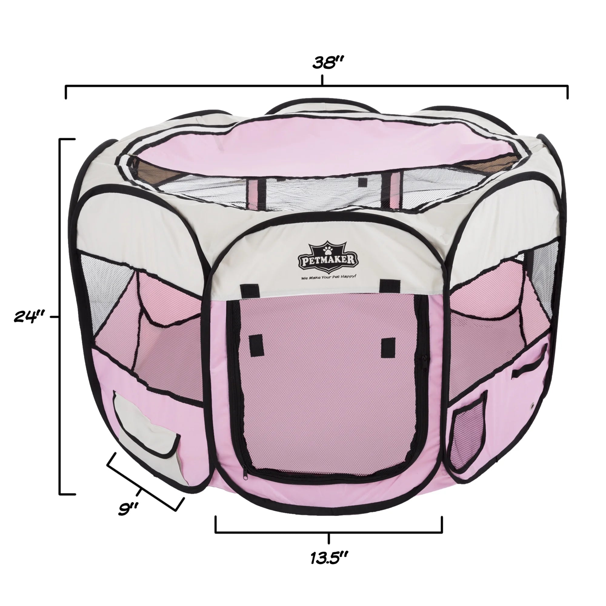 Pop-Up Dog Kennel with Carry Bag N609987
