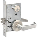 Satin Chrome Augusta Lever Classroom Lock H48356