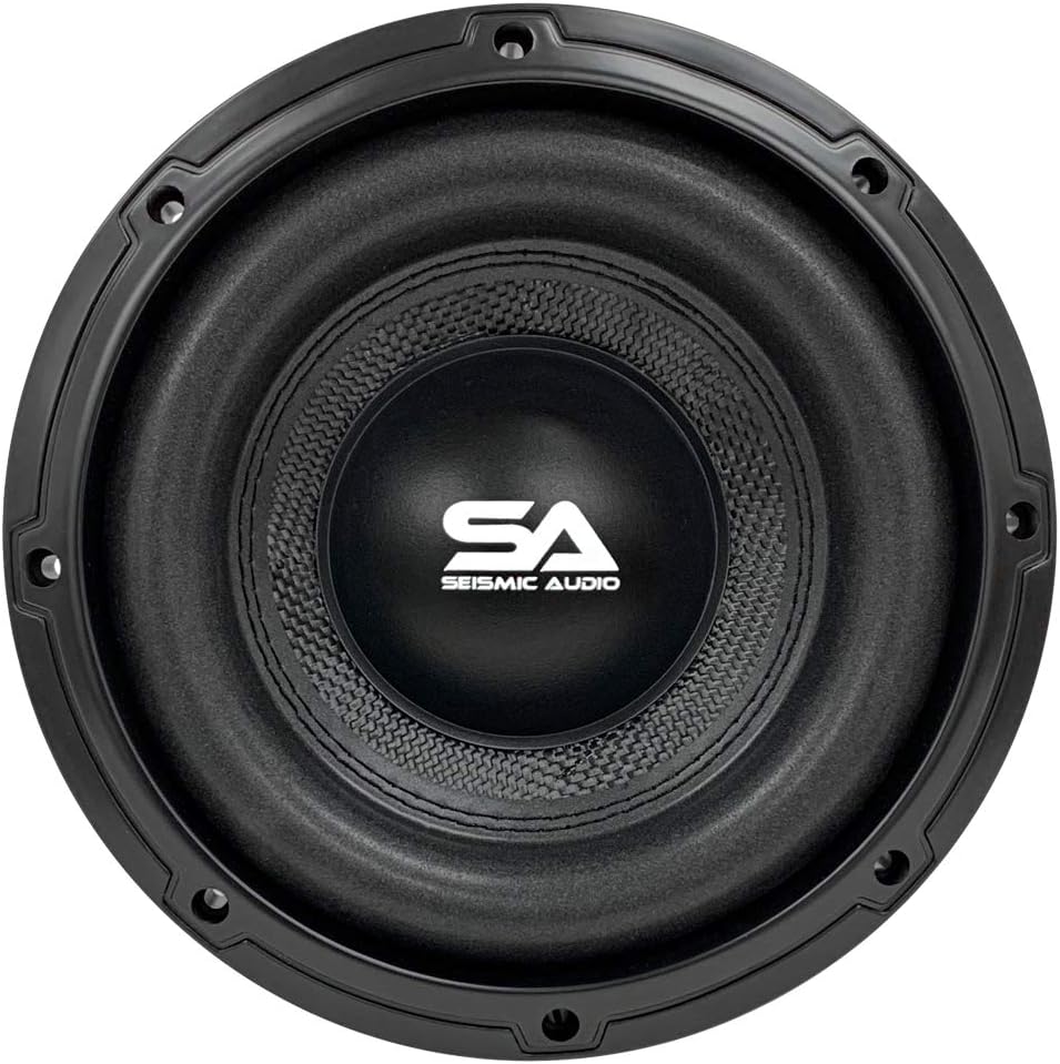 8 Inch 1000 Watt Max Power Dual 2 Ohm Car Audio Subwoofer L101
