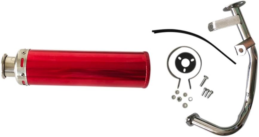 Pack of 2 Purple Exhaust System Muffler for 50cc 150cc Scooters B68661