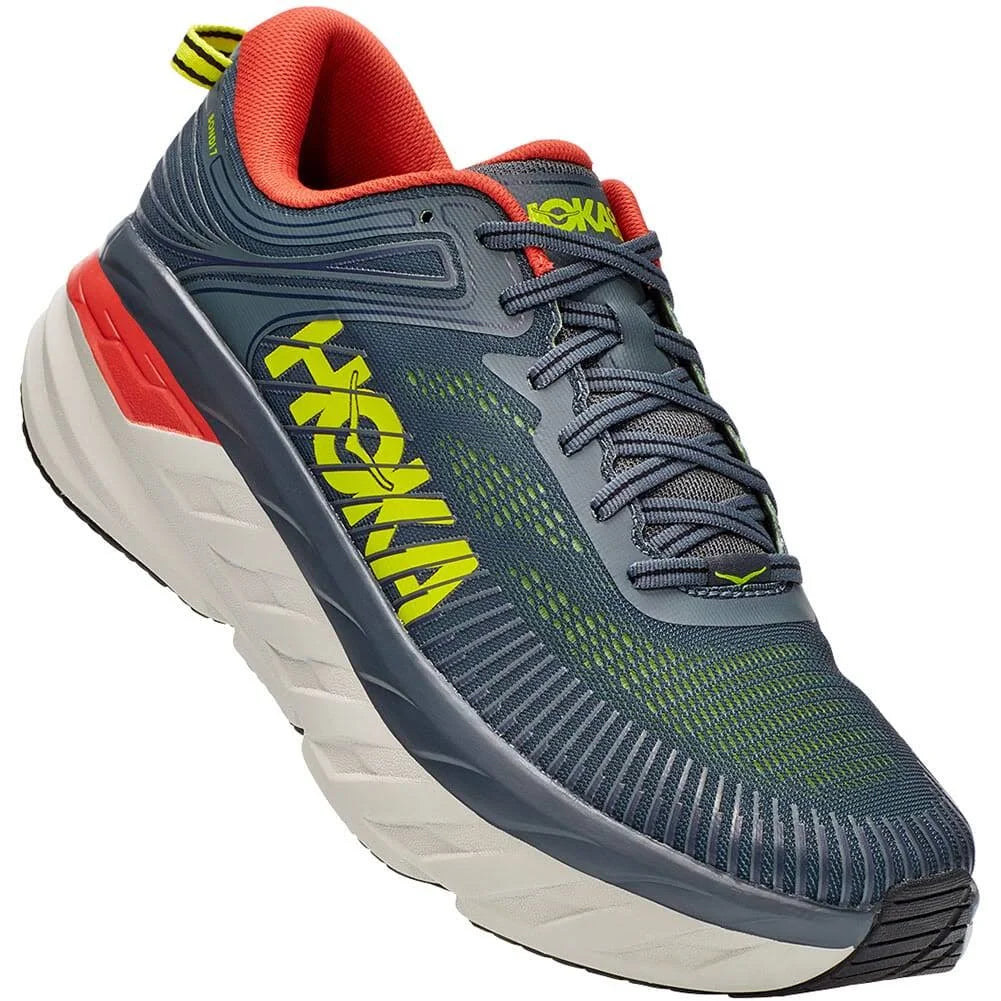 Men's Bondi 7 Turbulence Chili Shoes E738