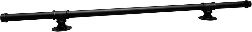 Black Steel Pipe Stair Railing Handrail O6072