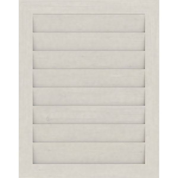Primed Non-Functional Vertical Gable Vent T636