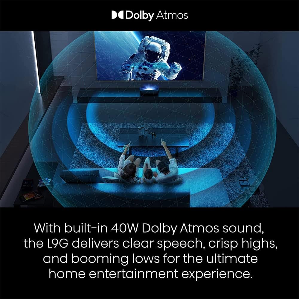 100" LASER TV 4K Projector & ALR Screen Bundle X8200