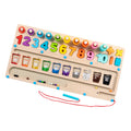 Magnetic Wooden Building Blocks Puzzle C4694