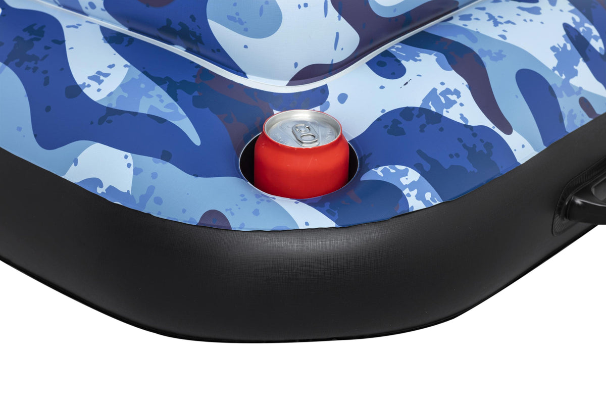 Blue Camo Inflatable Floating Cooler G6391