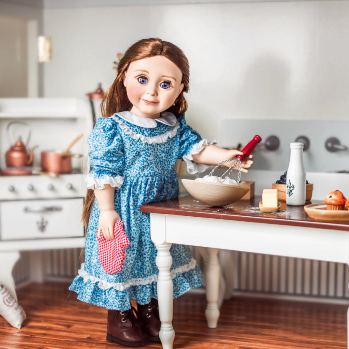 7 Piece Doll Baking Accessories Set O936480
