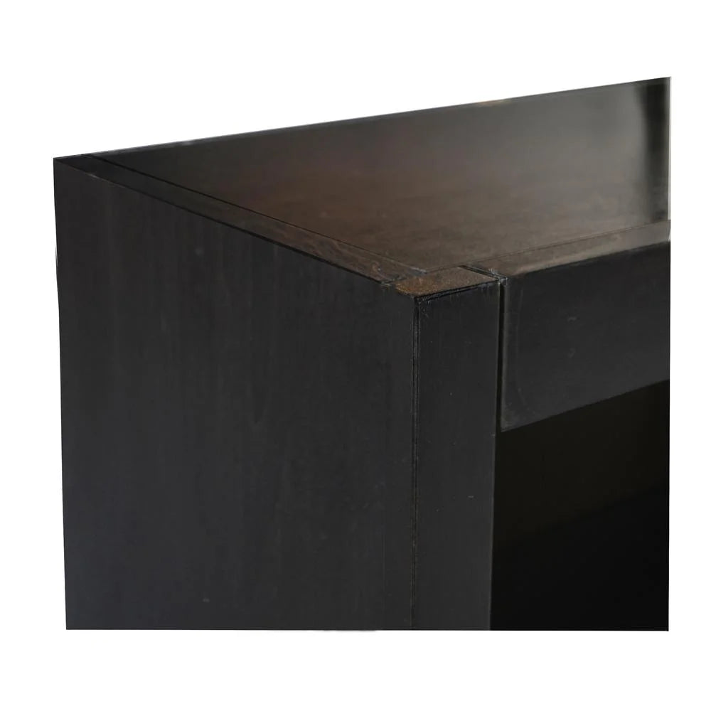 12-Shelf Double Wide Wood Bookcase in Espresso G4616