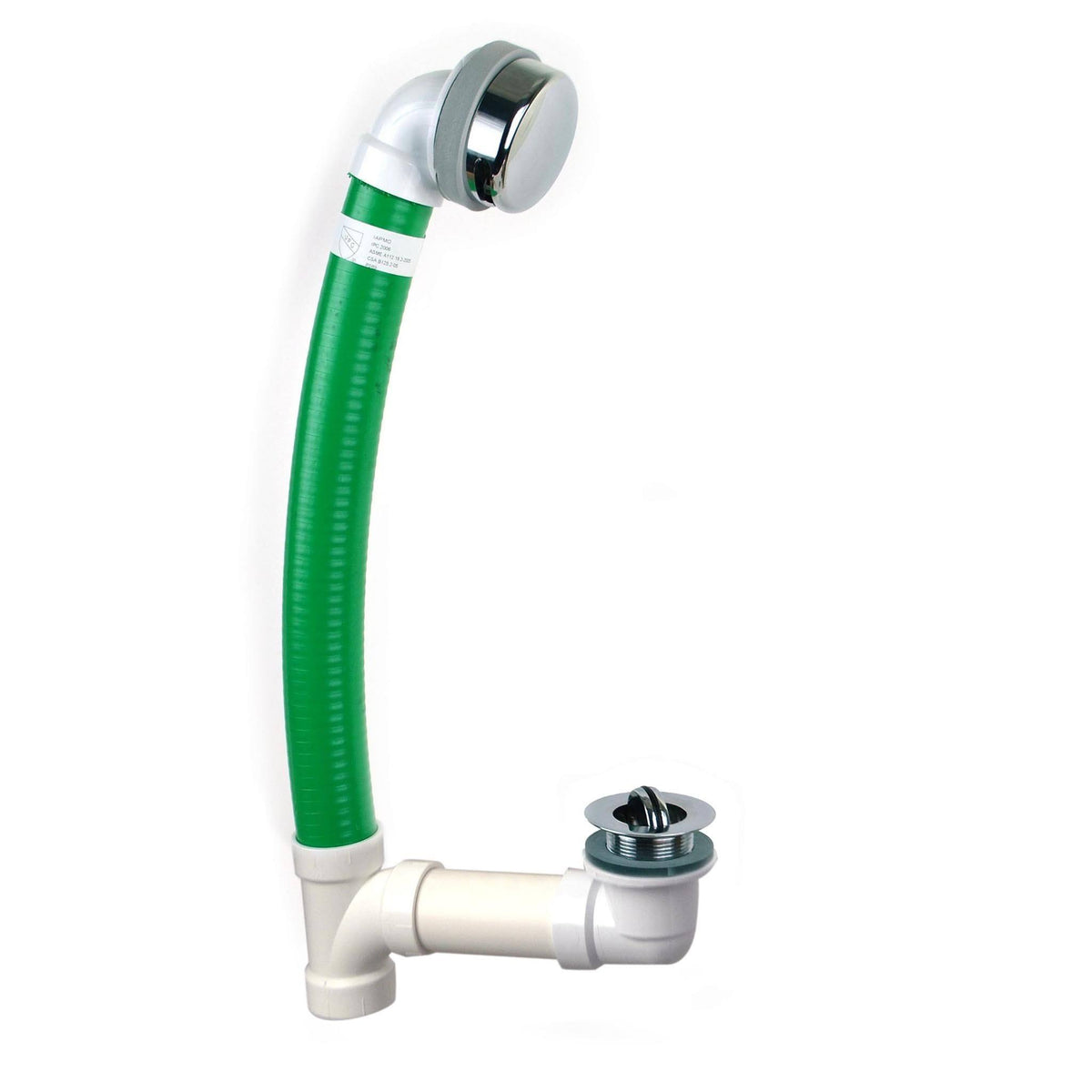 Flexible Push Pull Bath Waste Kit - Aged Pewter V423311