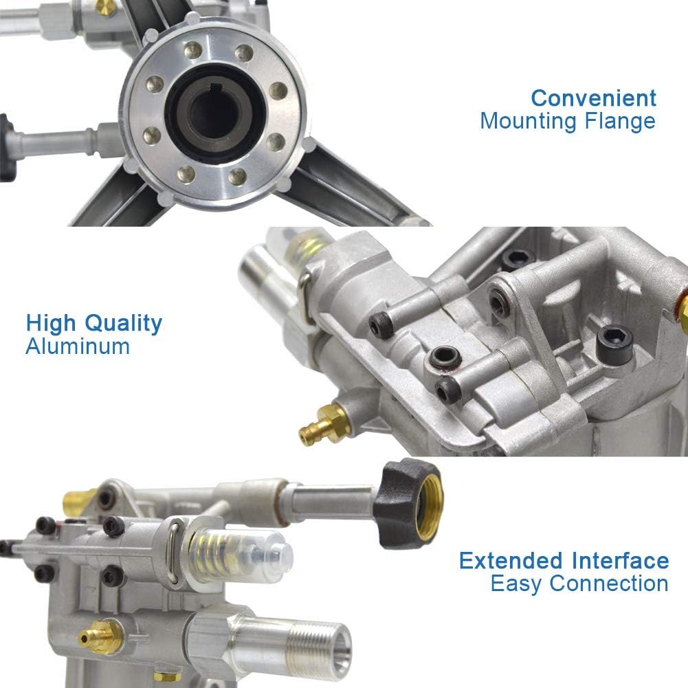 Pressure Washer Pump 7/8 Shaft Vertical 3000PSI 2.3GPM Aluminum Head Water Pump P71516
