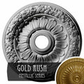 24x22OD x 4x22ID x 1 1/2x22P Hand-Painted Gold Ceiling Medallion S80349