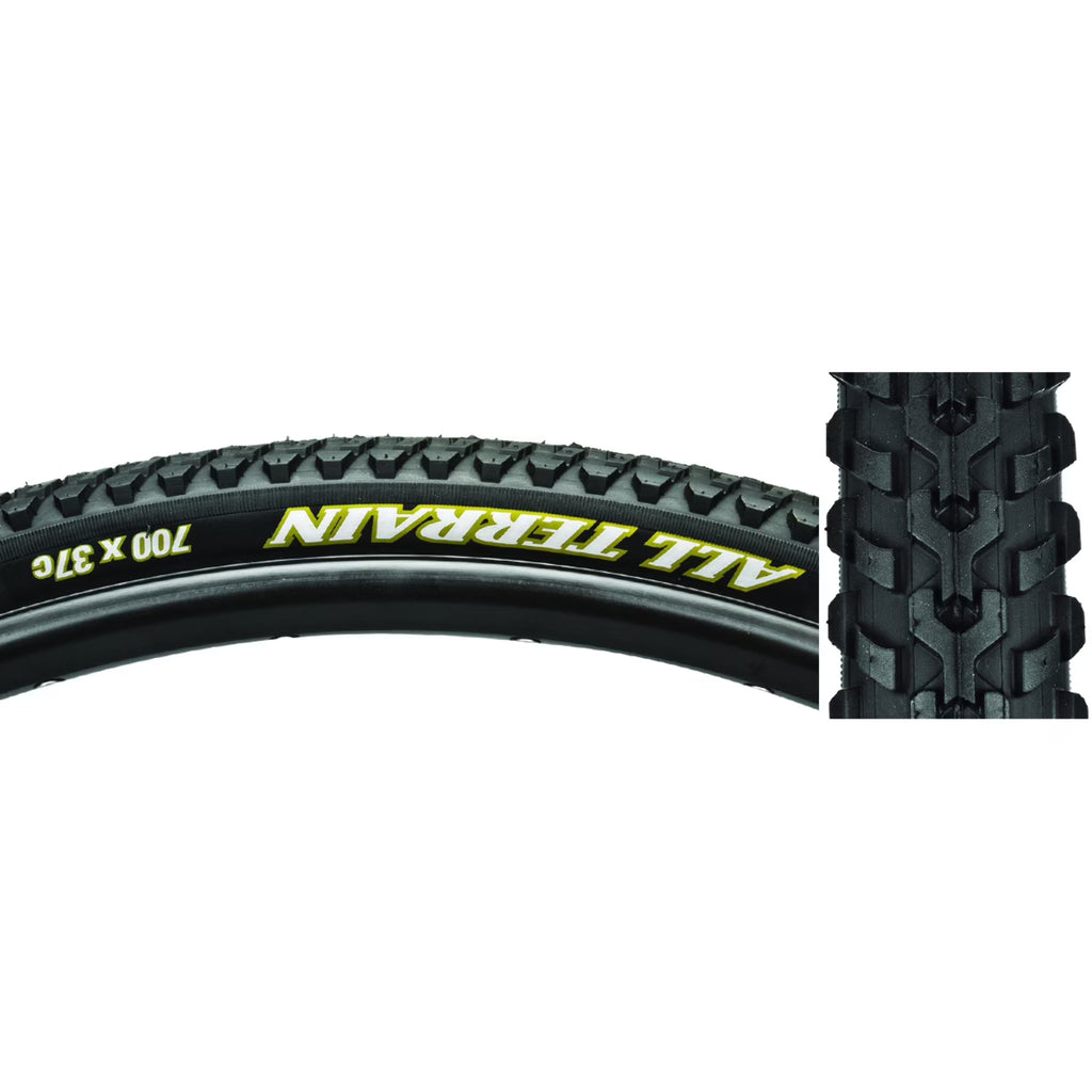 All Terrain Tire 700 x 37 Clincher Wire Steel Black M6748