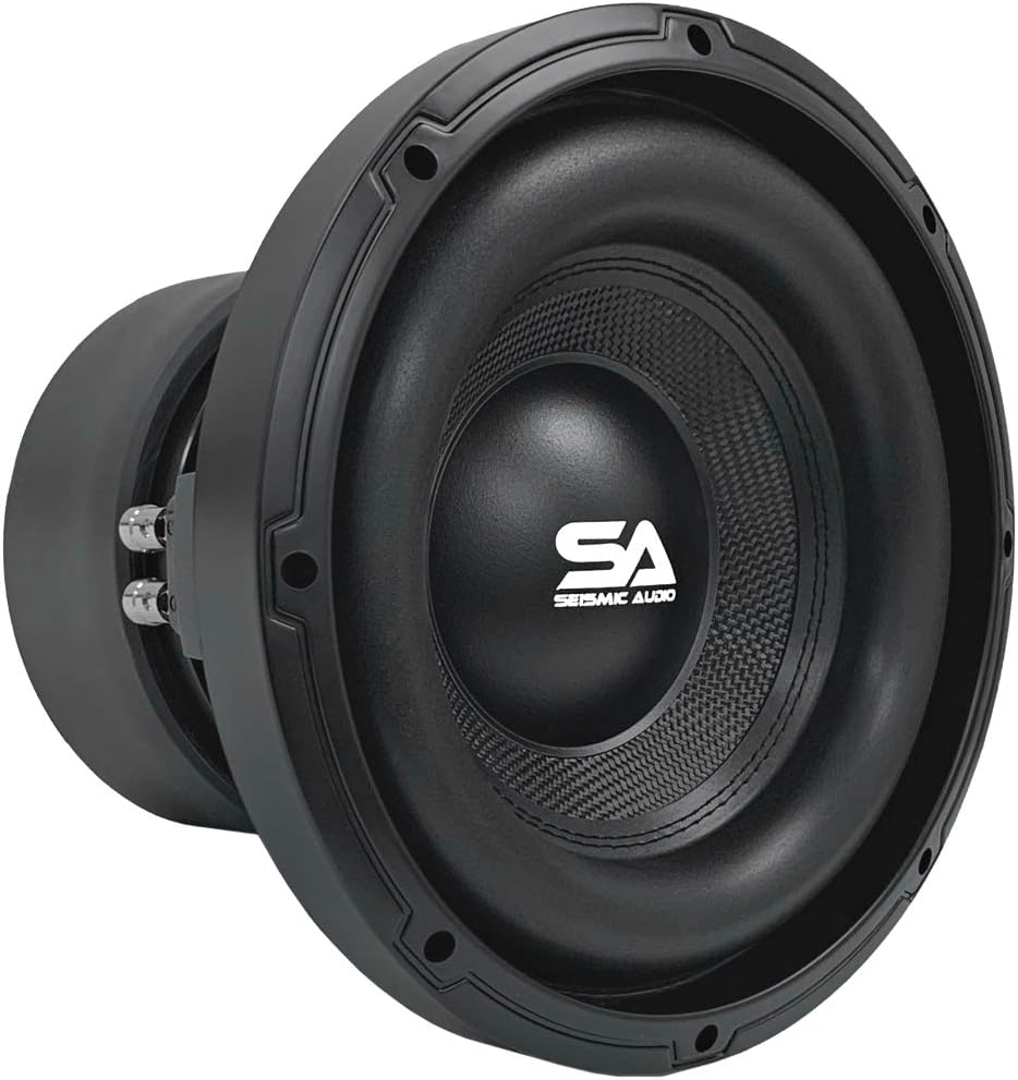 8 Inch 1000 Watt Max Power Dual 2 Ohm Car Audio Subwoofer L101