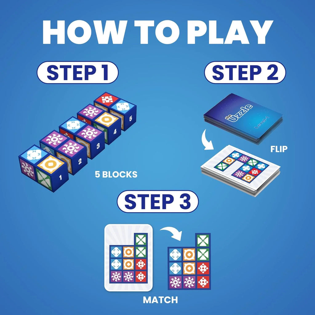 Pattern Block Puzzle Board Game M8485