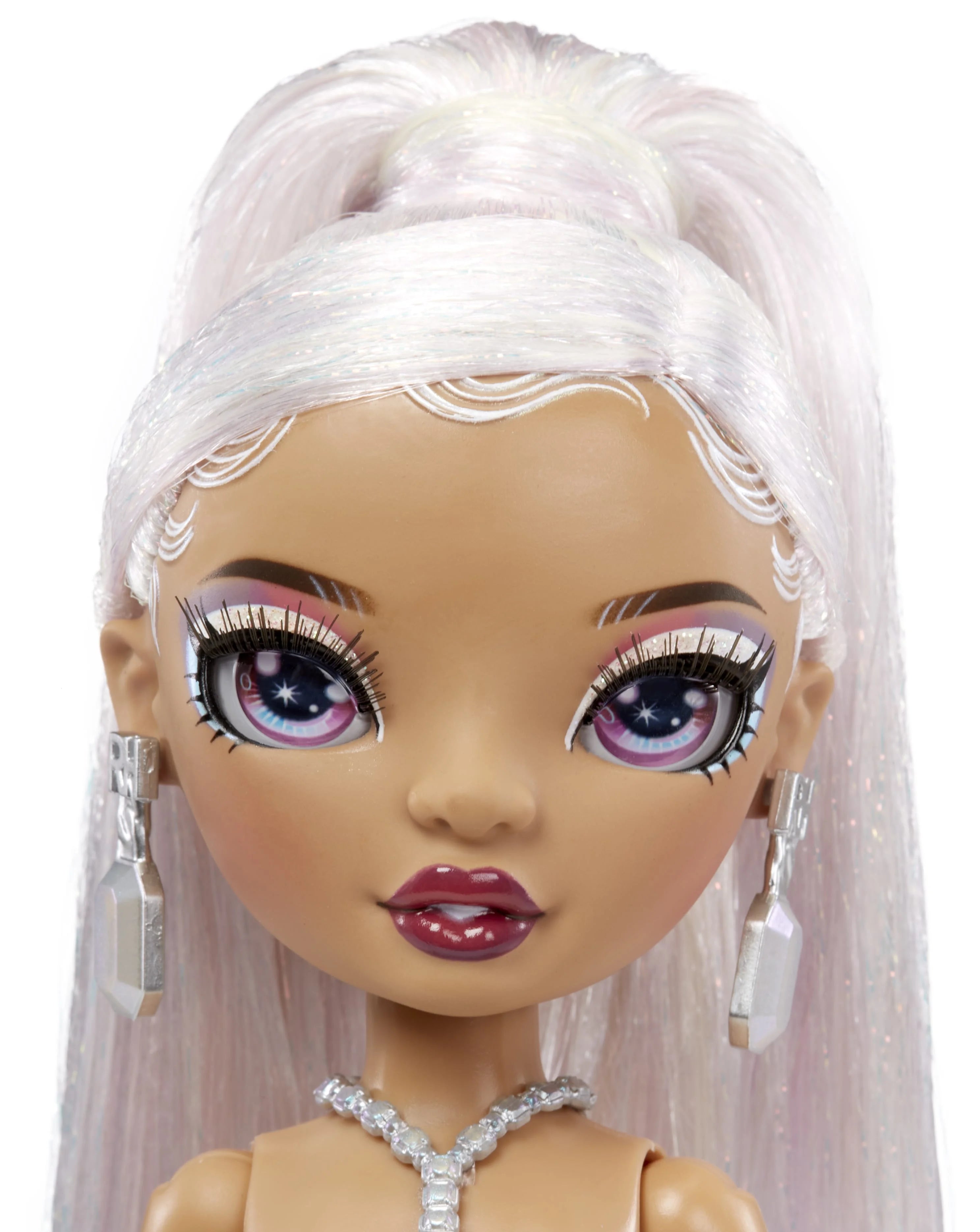 Rainbow High Collector Doll with Multicolor Hair in Iridescent Gown V53608