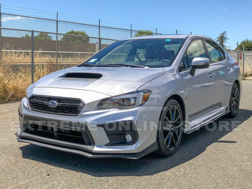 Primer Black Front Bumper Lower Lip Splitter Under Spoiler T9306