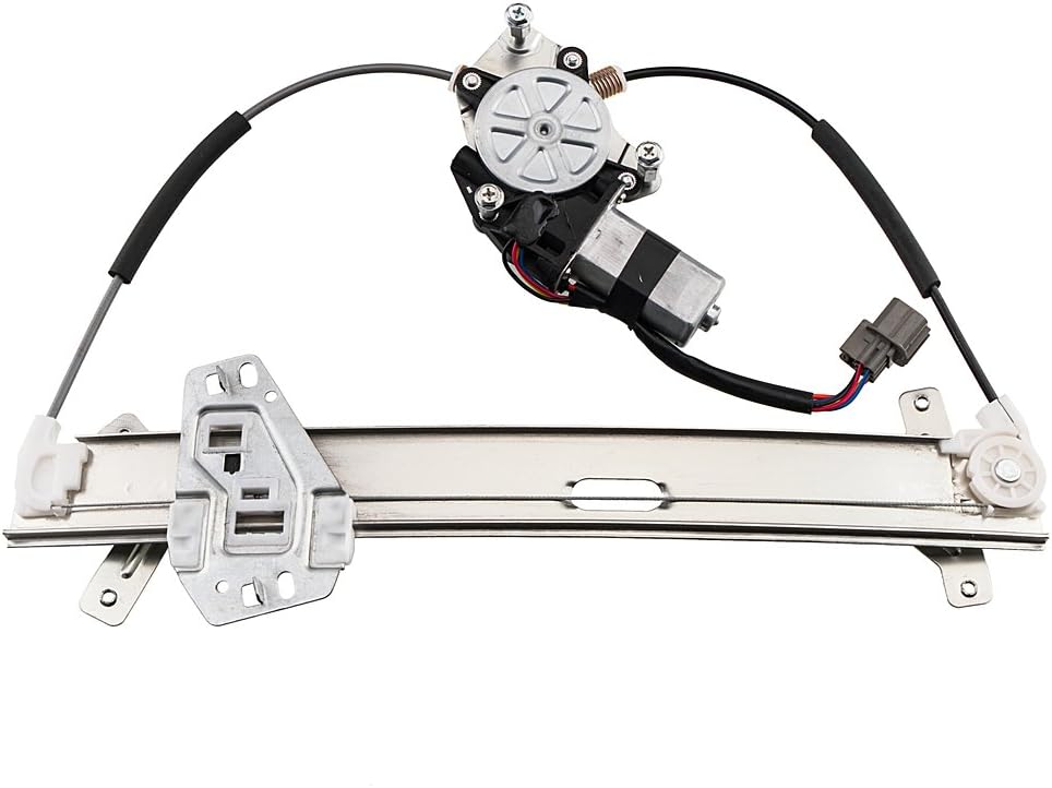 Power Window Lift Regulator with Motor Assembly Compatible with 2003-2007 Honda Accord Pack of 2 W377869