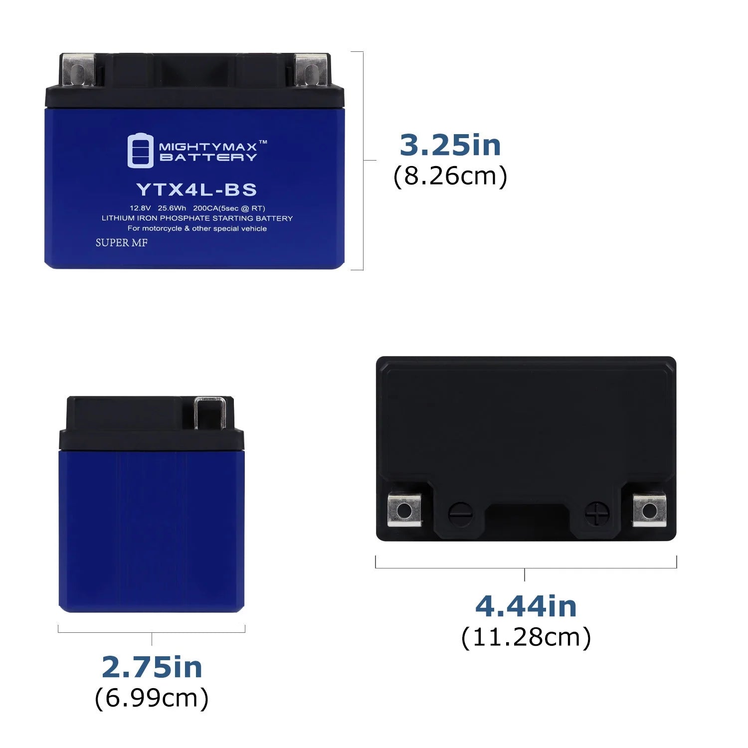 10 Pack Lithium Replacement Battery for Honda Scooters T381223