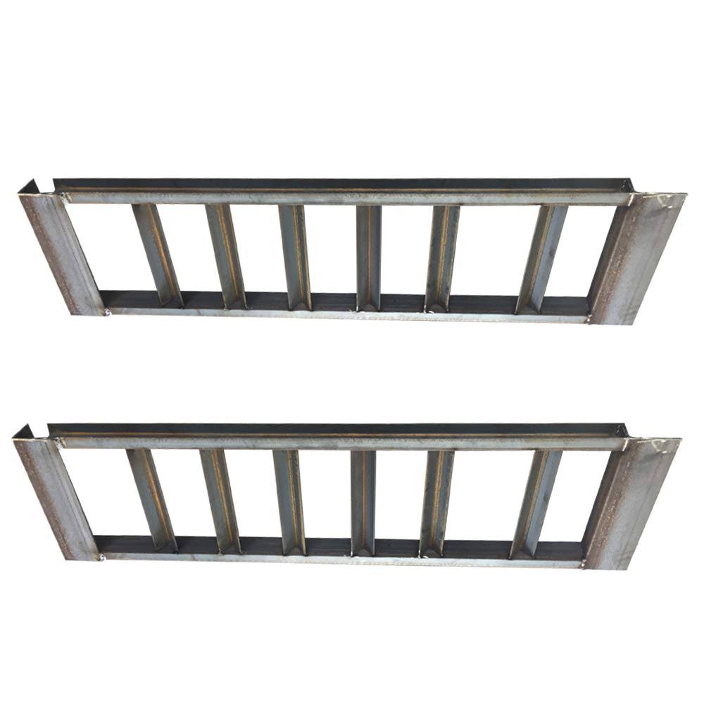 Heavy Duty Steel Loading Ramps - 10000lb Capacity - 4x22 Channel X5142